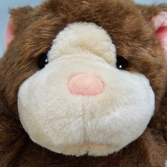 Vintage Mattel Emotions Teddy Bear Plush Brown 1980s Missing Pacifier Diaper - Picture 3 of 10